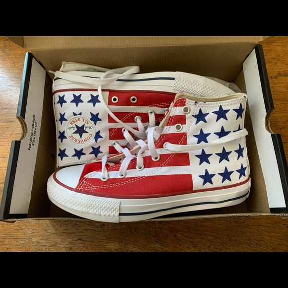 american flag converse